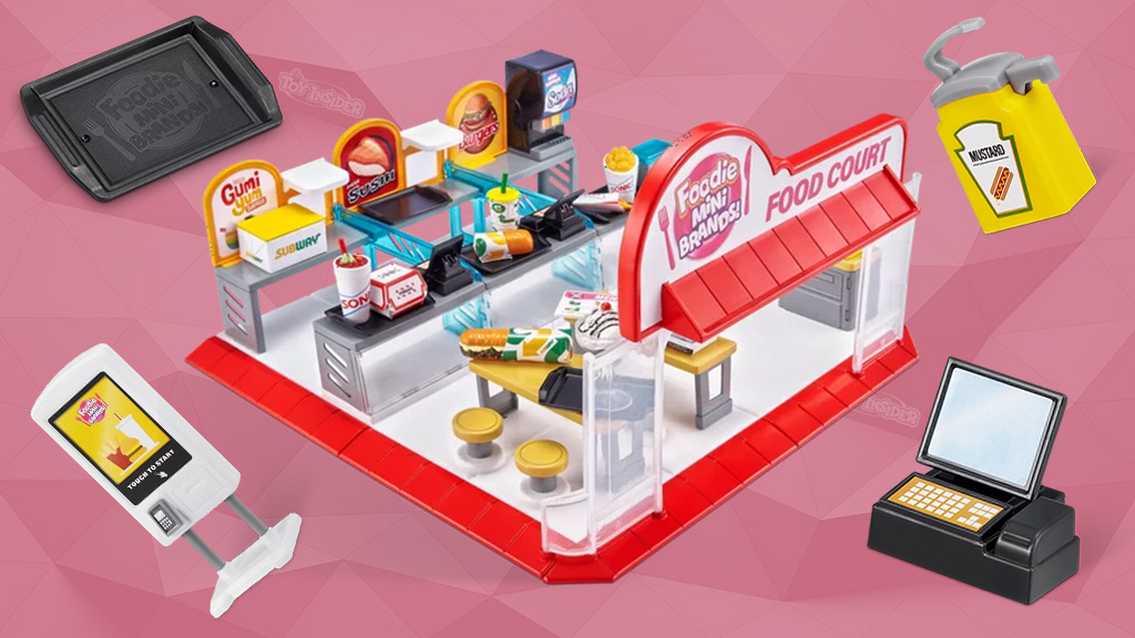 ZURU's Mini Foodies Food Court Gives 5 Surprise Mini Brands a Place to Play  - The Toy Insider